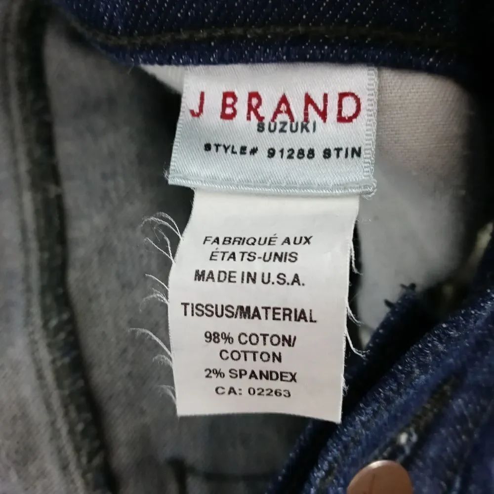 J Brand Suzuki Skinny Jeans Size 29 - Picture 5 of 7